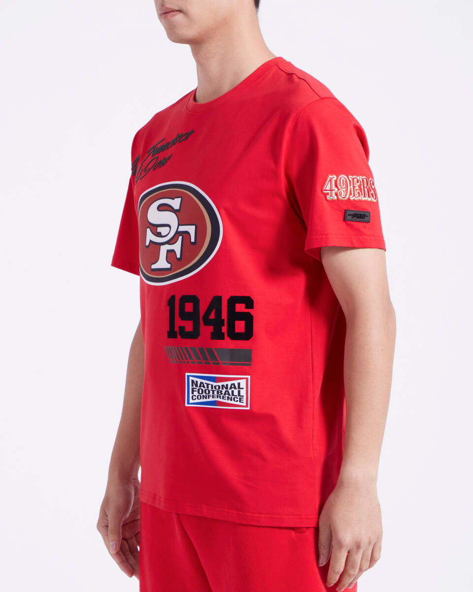 SAN FRANCISCO 49ERS FAST LANE SJ TEE