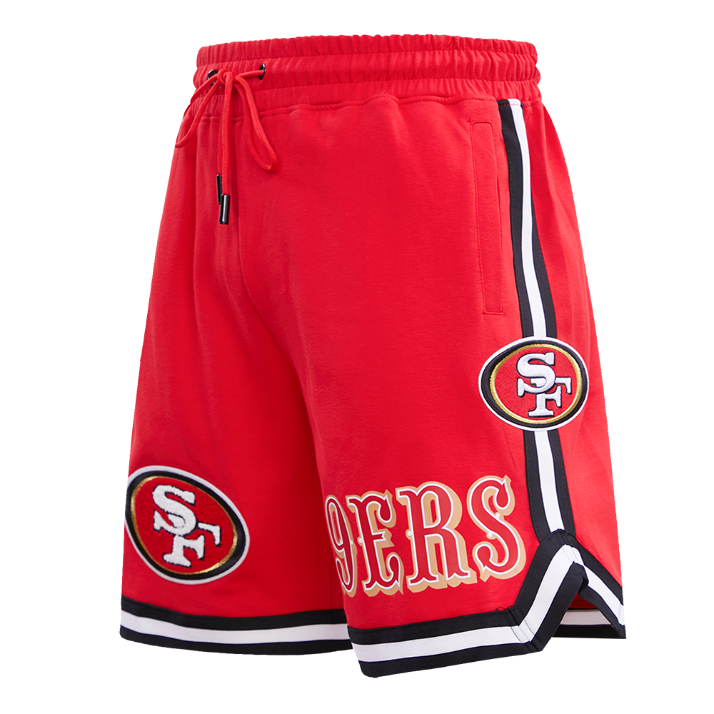 SAN FRANCISCO 49ERS CLASSIC CHENILLE DK SHORT