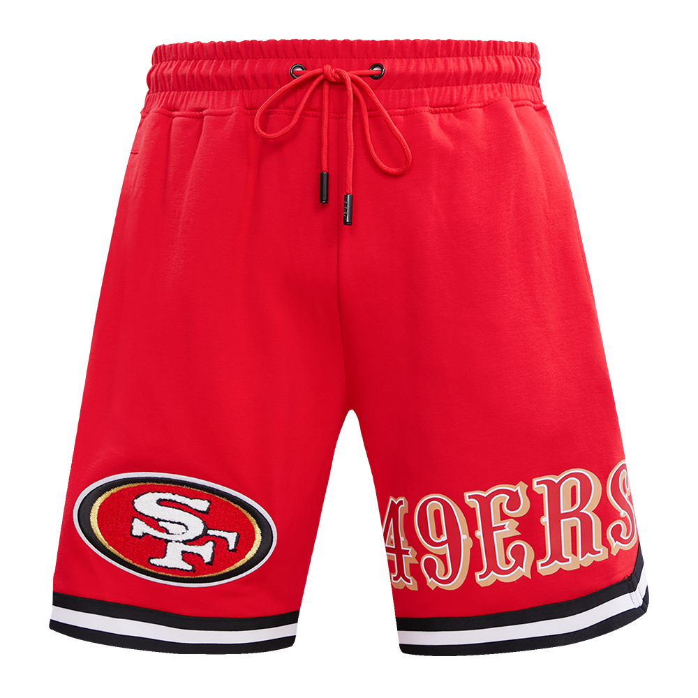 SAN FRANCISCO 49ERS CLASSIC CHENILLE DK SHORT