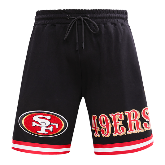 SAN FRANCISCO 49ERS CLASSIC CHENILLE DK SHORT